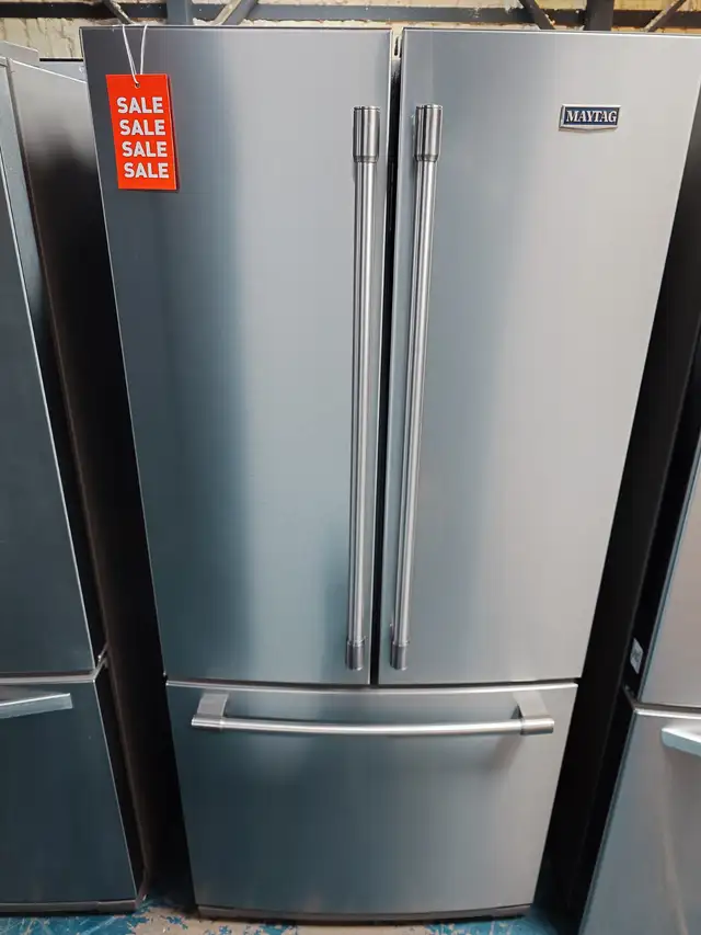 Maytag '30' Stainless Steel French Door Fridge on Sale‼️