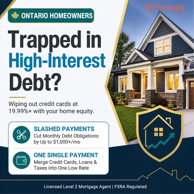 Consolidate High-Interest Debt - Lower Monthly Payments