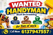 WANTED HANDYMAN-