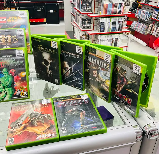 jeux varier pour console Xbox première génération.