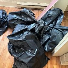 GARBAGE bags of gyprock, 30 to 40 bags half full, easier carry - Photo 2