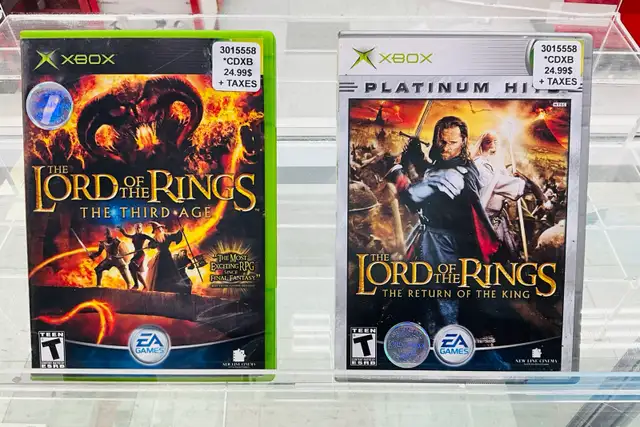 jeux Xbox pour 25$/ chaques