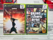 jeux pour Xbox première génération à 30$ chaques