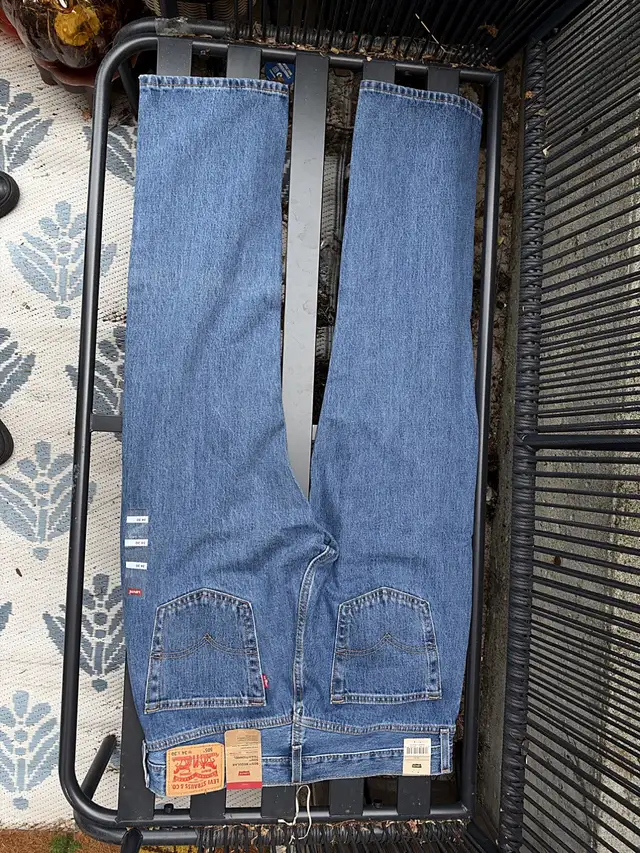 Levi's 505 Regular Jeans Men 34x30 Medium Wash New W Tags