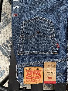 Levi's 505 Regular Jeans Men 34x30 Medium Wash New W Tags - Photo 3