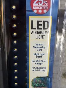 Marineland LED Aquarium Light 11in Tanks to 30in New Sealed - Photo 2