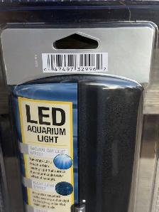 Marineland LED Aquarium Light 11in Tanks to 30in New Sealed - Photo 8