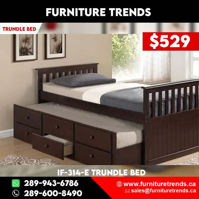 Furniture Trends IF-314-E Trundle Bed