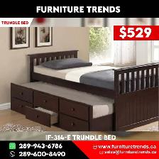 Furniture Trends IF-314-E Trundle Bed