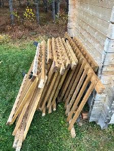 Pressure treated wood