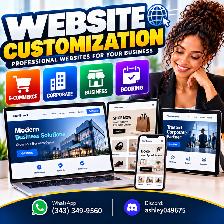 E-COMMERCE WEBSITE CUSTOMIZATION, CORPORATE, BUSINESS, BOOKING