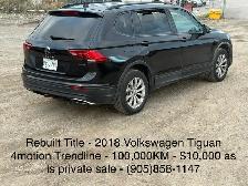 2018 Volkswagen Tiguan 4motion Trendline - Photo 4