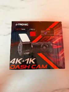 BRAND NEW - J-TRONIC 2 CHANNEL 4K QUALITY DASHCAM