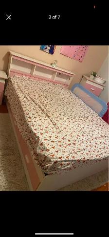 Ikea Double Bed   Dressing Table