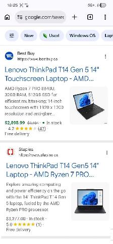 Lenovo ThinkPad T14 Gen 5 (2025) Touchscreen|Ryzen 7 PRO|32G - Photo 8