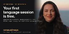 Maya, AI coach by phone: 624 languages, first session free
