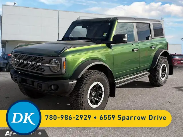 2023 Ford Bronco Badlands w/Sasquatch Package!