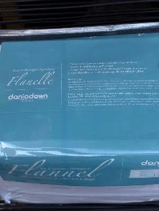 Daniadown Portuguese Flannel Sheet Set Queen - New Sealed - Photo 8