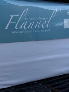 Daniadown Portuguese Flannel Sheet Set Queen - New Sealed - Photo 10