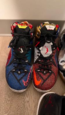 Ends 10/30 - Sneakers Sz 9 - LeBron 11/12 What The, AJ11 72-10 - Photo 7