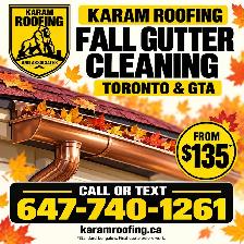 Fall Eavestrough Cleaning Toronto & GTA - From $135