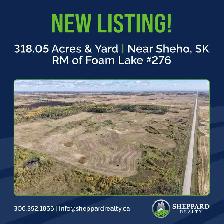 2 Quarter Sections   Yard Site | Near Sheho, SK