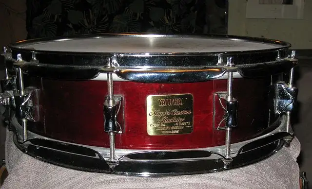 14'x4' Yamaha Maple Custom Absolute snare drum