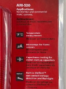 AMPROBE AM-520 HVAC Digital Multimeter - Photo 6