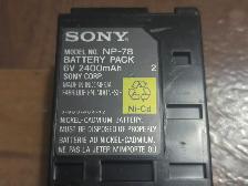 Sony Rechargeable Camcorder Battery Ni-MH 6V 4200 mAh (NP-78) - Photo 3