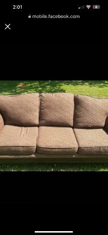 couch and armchair set