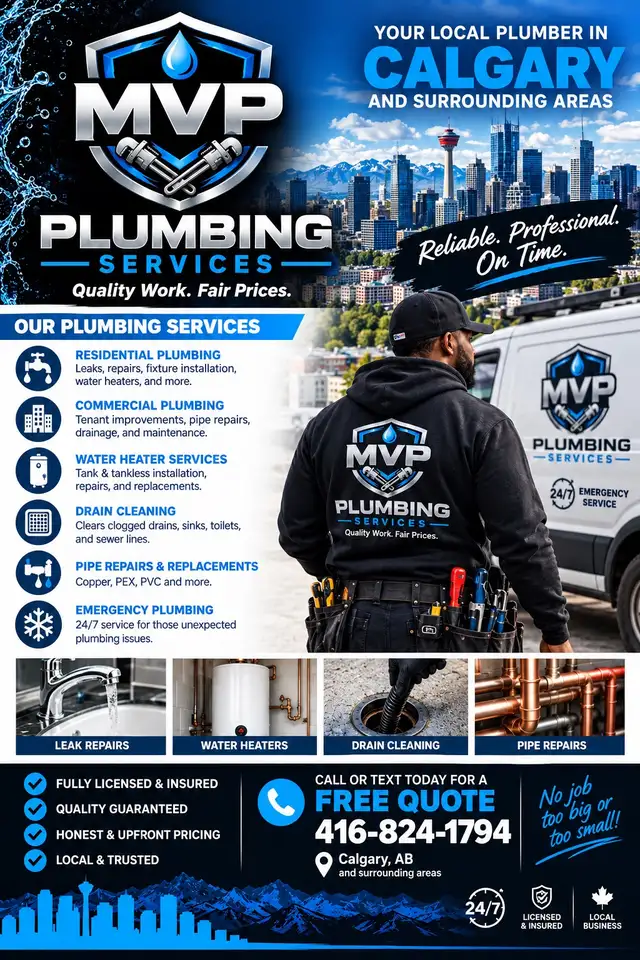Plumbing Services Calgary |  Repairs & Installati