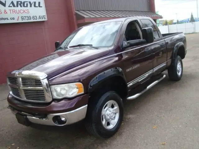 2004 Dodge Ram 2500 QUAD CAB 4X4 LARAMIE 5.9L DIESEL