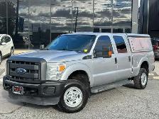 2015 Ford Super Duty F-250 SRW XLT 4X4 CREW CAB-SHORT BOX-CAP-IN