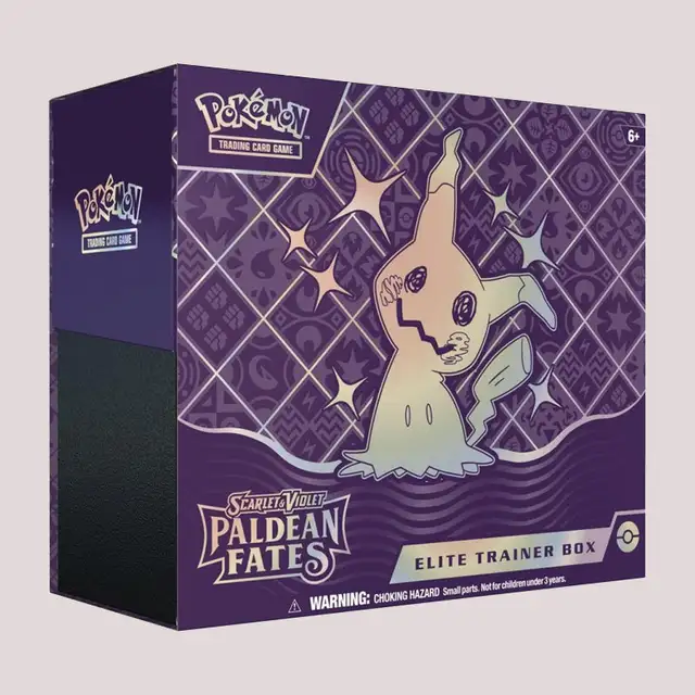 Factory Sealed Paldean Fates Elite Trainer Box