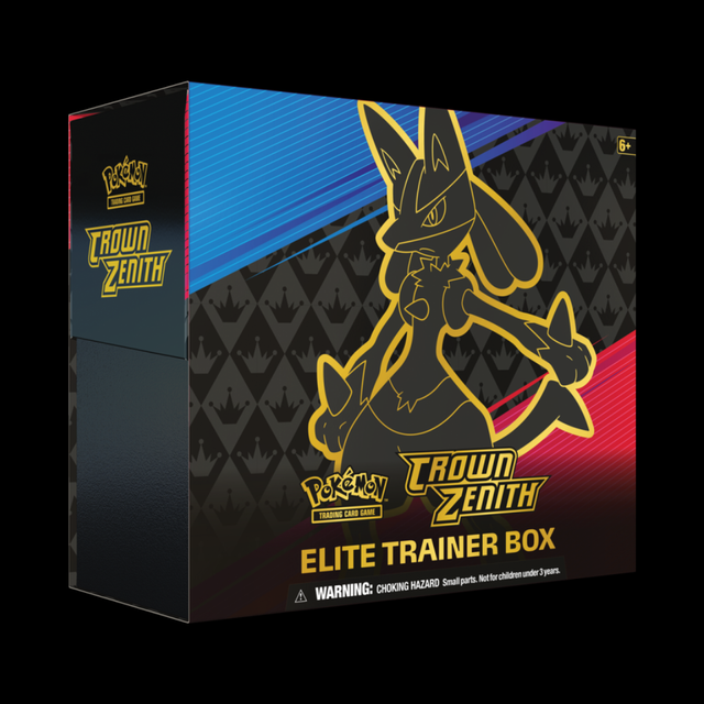 Crown Zenith Elite Trainer Box — Sealed (Brand New)