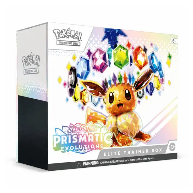 Factory Sealed Prismatic Evolutions Elite Trainer Box