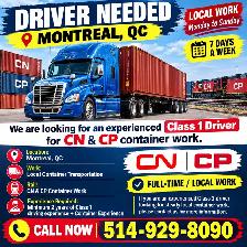 Class 1 Driver Montreal