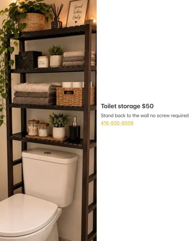 washroom storage