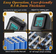 Awgem SH2 Handheld Spot Welder with Auto/Manual Modes - Photo 3