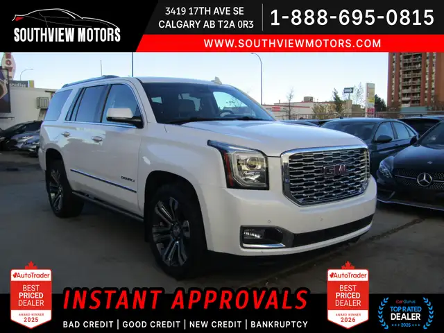 2019 GMC Yukon 6.2 L V8 4WD 4dr Denali | Loaded | Entertainment