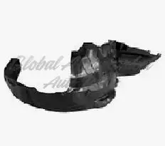 Ram Promaster 3500 2014-2023 Fender Liner Front Right W/Fog Lamp
