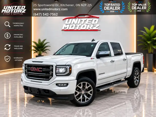 2016 GMC Sierra 1500 SLT ALL TERRIAN CREWCAB 153.0' 4WD 5.3L V8~