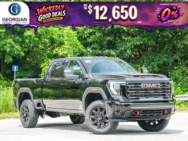 2026 GMC Sierra 2500HD AT4- Tech Pkg - Max Trailering Pkg
