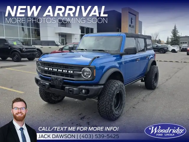 2022 Ford Bronco Black Diamond Black Diamond 4 Door 4x4