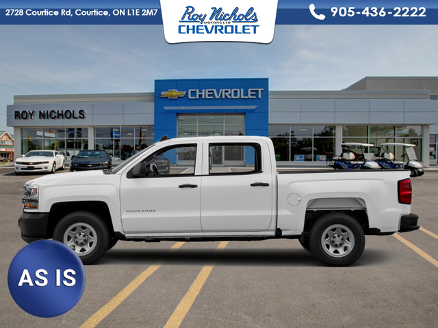 2017 Chevrolet Silverado 1500 WT - Trade-in - One owner