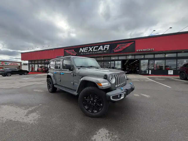 2021 Jeep Wrangler UNLIMITED SAHARA 4Xe LEATHER NAV CARPLAY CAME