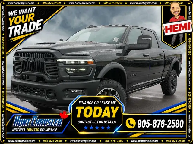 2027 RAM 2500 REBEL | SUN | 17-SPK HK AUDIO | RR HTD STS | HITCH