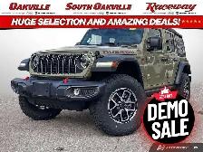 2025 Jeep Wrangler 4DR RUBICON | DEMO | BLINDSPOT | NAPPA LEATHE