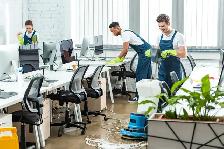 OFFICE CLEANERS WANTED!