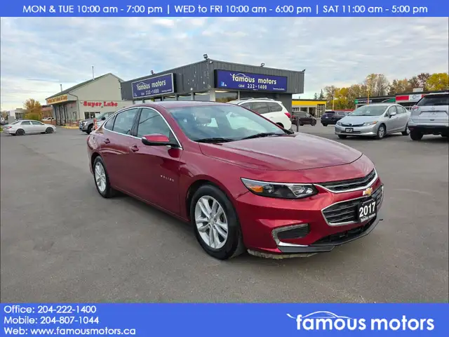 2017 Chevrolet Malibu 4dr Sdn LT w/1LT